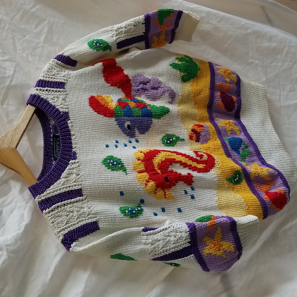 Berek sea life themed sweater